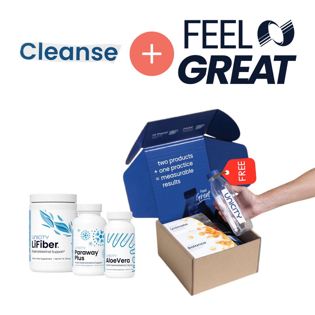 Reset Completo · Cleanse + Feel Great · metabolismo y digestión